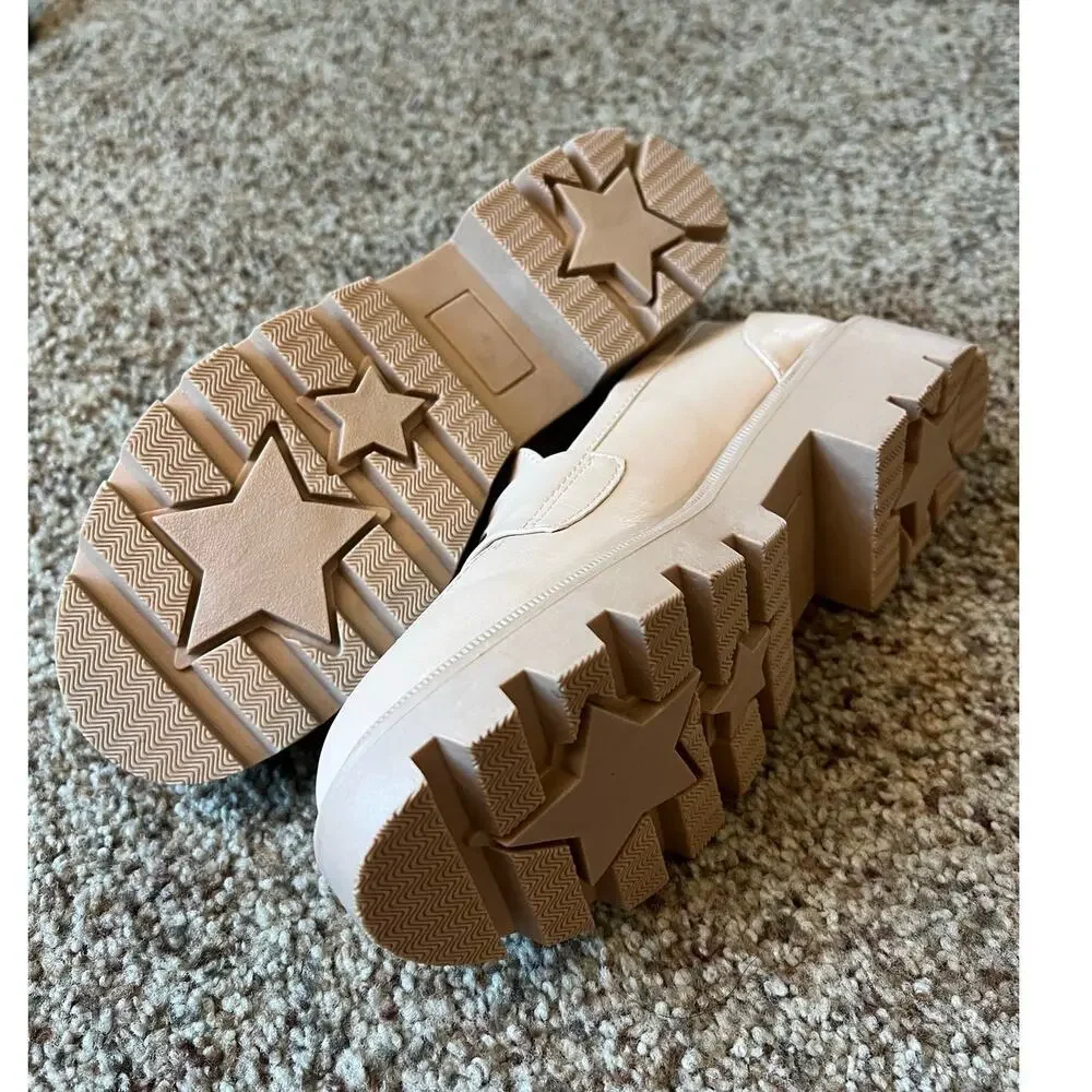 Girls Sonoma Goods for Life Larue Loafer Shoe, Size 2, Blush, Slip On, Chunky